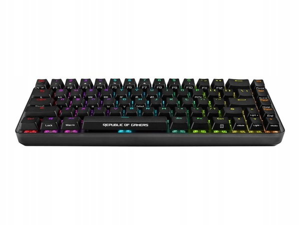 KLAWIATURA DO GIER ASUS ROG FALCHION M601 MECHANICZNA POŚWIETLANA USB 65%