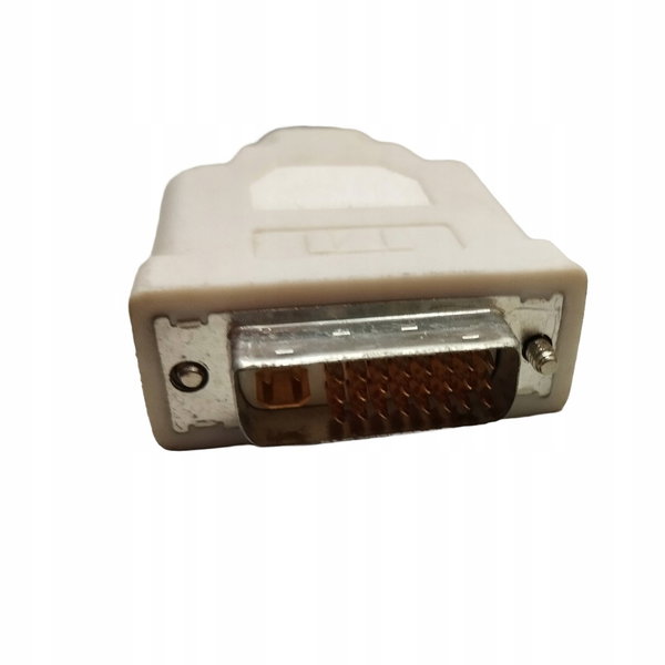KABEL DVI 24 + 5 PIN MALE ( MĘSKI ) do 2x VGA ( D-SUB ) FEMALE ( ŻEŃSKI )