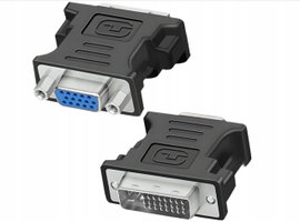 ADAPTER PRZEJŚCIÓWKA D-SUB VGA DO DVI-I KONWERTER PAKIET 10 SZTUK KOMPUTER