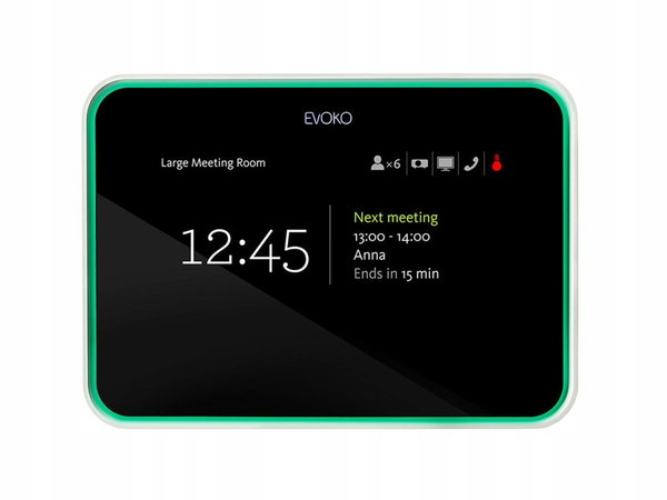 EVOKO ROOM MANAGER ERM1001 - Zarezerwuj bezpośrednio na ekranie SALĘ KONFER