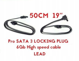 Kabel Sata 3 III 0,5 m 50 cm Ugreen 6Gb/s PAKIET KOMPLET 10 sztuk