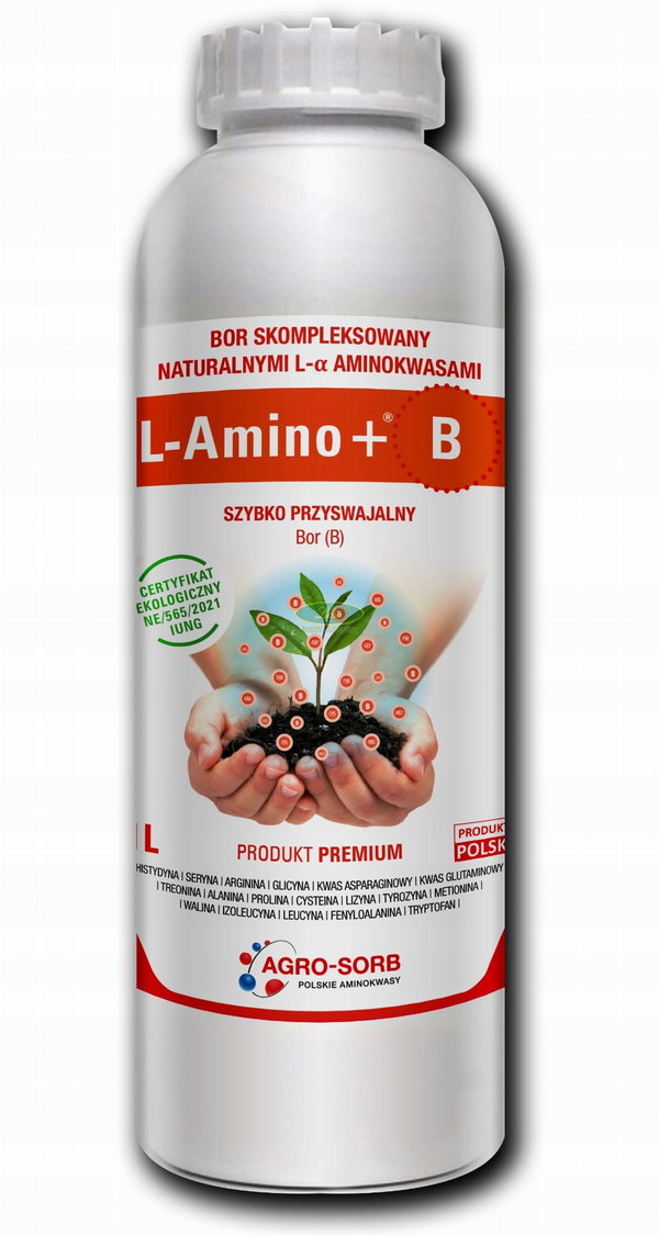 Aminokwasy Agro-Sorb L-Amino+ B ZWIĘKSZONE PLONY