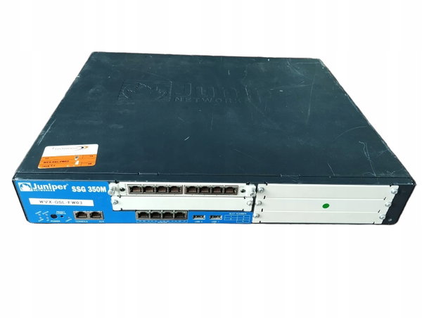 ROUTER FIREWALL SERWEROWY JUNIPER SSG-350M 4x + Moduł 8x 10/100/1000Mbp/s