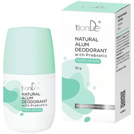 TianDe Naturalny dezodorant na bazie ałunu z prebiotykiem Fresh ODŚWIEŻA