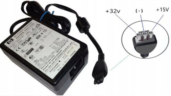 Zasilacz HP 0950-4199 +32V-250mA +15V-530mA do Serii 3300 3400