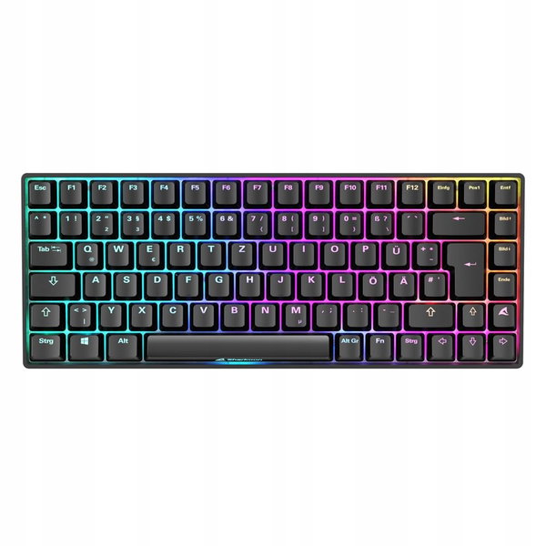 Sharkoon Skiller SGK50 S3 Klawiatura Mechaniczna Rgb 75% Gateron Red GAMING