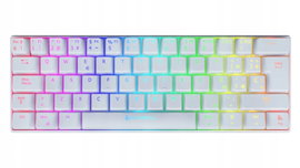 NEWSKILL SERIKE TKL IVORY MECHANICZNA KLAWIATURA GIER RGB ALUMINIUM BODY
