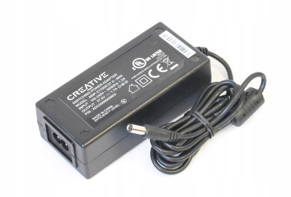 Zasilacz Output 27V - 1.7A - 45,9 Watt wtyczka okrągła 5,5 mm x 2,1 mm
