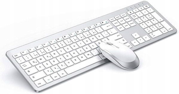 seenda SK38-3 Zestaw Klawiatura Membranowa + Myszka Superpłaska Design Mac