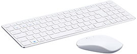 Zestaw klawiatura i mysz BLUETOOTH Rapoo 9300M BIAŁY KLAWIATURA MEMBRANOWA