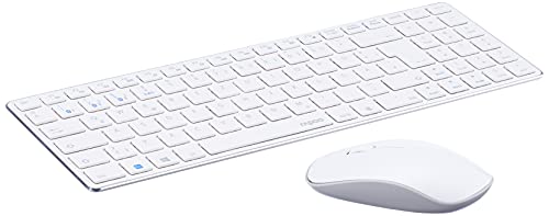 Zestaw klawiatura i mysz BLUETOOTH Rapoo 9300M BIAŁY KLAWIATURA MEMBRANOWA