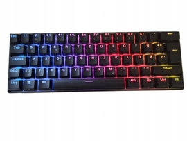 RK ROYAL KLUDGE RK61-DE QWERTZ 60% Bluetooth / 2,4 GHz / PRZEWODOWA DO GIER