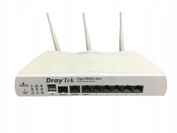 ROUTER WIFI FIREWALL VIGOR 2860n-plus VDSL2 GIGA VPN NAT VDSL ADSL