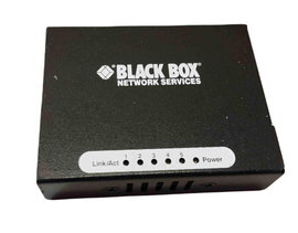 SWITCH BLACK BOX NETWORK SERVICES 5 PORTÓW LAN METALOWA OBUDOWA