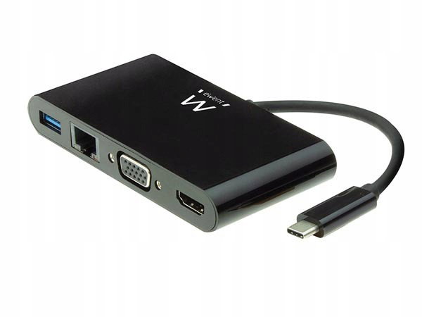 Stacja dokująca EWENT EW9827 HDMI 4K USB 3.0 LAN G