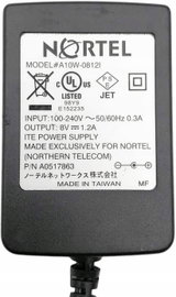 Oryginalny zasilacz NORTEL A10W-0812I 8V 1.2A
