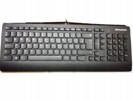 KLAWIATURA LENOVO SK-8821 MEMBRANOWA NISKI PROFIL QWERTY NIEMIECKI DK