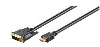 Kabel DVI-D (18+1) Single Link - HDMI 10m NAJWYŻSZA JAKOŚĆ