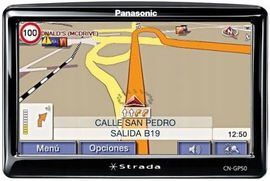 NAWIGACJA GPS PANASONIC STRADA CN-GP50N PL MENU MAPA EUROPY