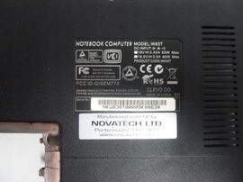 Obudowa dolna do laptopa Novatech CLEVO W83T