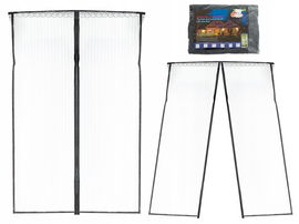 Moskitiera siatka magnetyczna na drzwi 110x220cm CZARNA