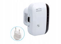 Repeater WIFI do Gniazdka WZMACNIACZ SYGNAŁU WIFI 2,4GHz WI-FI N WPS