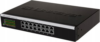 SWITCH Linksys EF4116 16-Portowy 10/100 PRZEMYSŁOWY SOLIDNA METALOWA OBUDOW