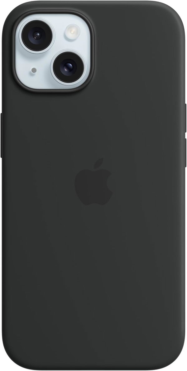 Silikonowe Etui Apple Do Iphone 15 - Czarne