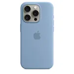 Apple Iphone 15 Pro Silicone Case With Magsafe - Niebieski