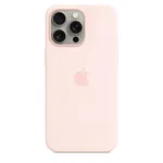 Apple Iphone 15 Pro Max Silicone Case With Magsafe - Jasnoróżwy