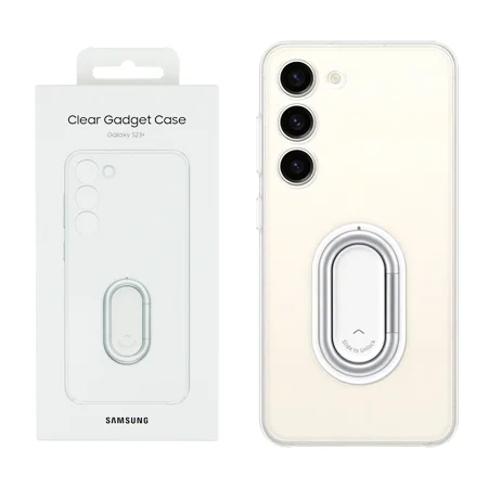 Etui Samsung Clear Gadget Case Do Galaxy S23+ - Przezroczyste