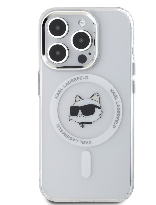 Karl Lagerfeld Iml Choupette Head Metal Frame Magsafe 
