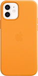 Apple Leather Magsafe Cover For Iphone 12/12 Pro Kalifornijski Mak
