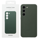 Etui Na Telefon Samsung Galaxy S23 Leather Case - Zielone