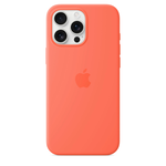 Apple Silikonowe Etui Magsafe Do Iphone 16 Pro Max - Mandarynkowe