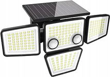 Lampa Solarna YD LIFE 188 LED, 1200 lm, Czujnik Ruchu, IP65, Zimna Biel