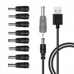 Adapter LANMU Kabel USB na DC 8 w 1 USB A z 8 Wtyczkami Do Routera