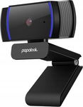 PAPALOOK Kamera Internetowa HD 1080P AF925 z Autofocusem, 360° Mikrofon