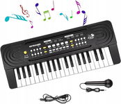 Shayson Elektroniczna Klawiatura dla Dzieci Mini Keyboard 37 Klawiszy