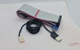 Atari PC1, PC3 - stacja dyskietek jako B - zestaw do podłączenia