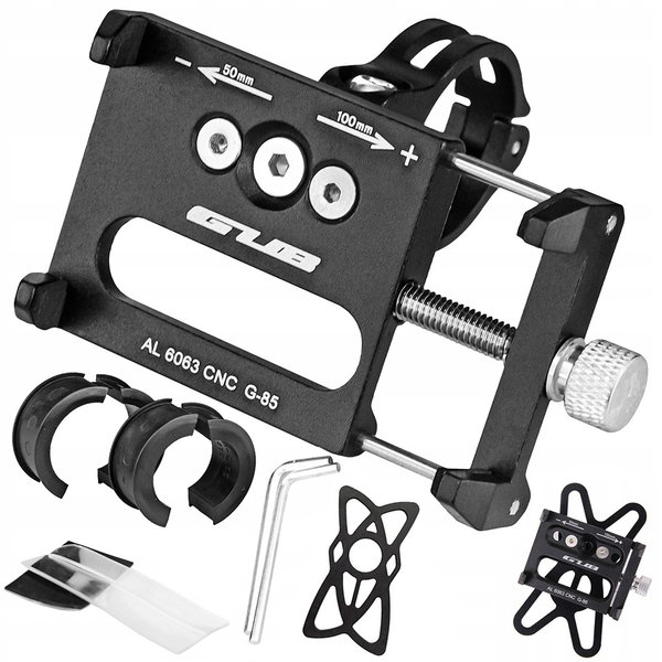 Uchwyt rowerowy na telefon gps rower motor gub g85 - Czarny
