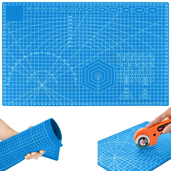 Mata do cięcia samogojąca A3 modelarska dwustronna Verk Group