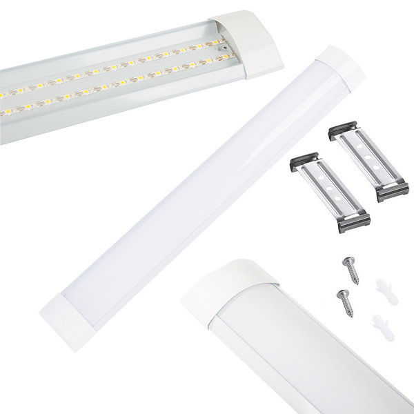 Lampa led oprawa natynkowa świetlówka 90cm 22w NEUTRALNA