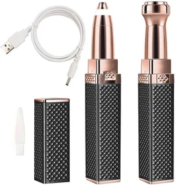 Depilator do brwi trymer damski do twarzy i bikini Verk Group 264198641 czarny