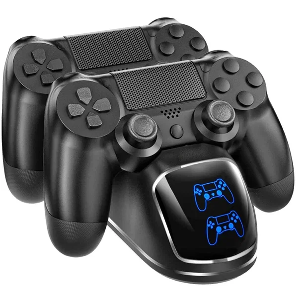 Stacja dokująca do padów PS4 Verk Group ładująca wygodnie dwa kontrolery