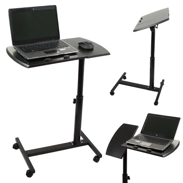 Regulowany stolik pod laptopa na kółkach Verk Group model 267732795 dla wygody p