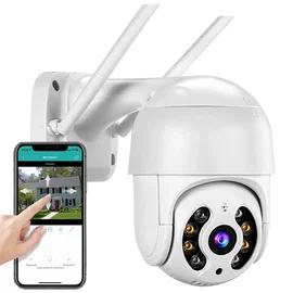 Kamera zewnętrzna obrotowa IP WiFi Full HD Zoom Verk Group do monitoringu domu