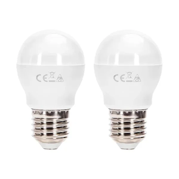 2 x Żarówka LED G45 E27 10W 935lm ciepła do salonu energooszczędna