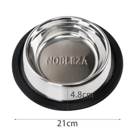 Antypoślizgowa miska ze stali nierdzewnej Nobleza model 273227035 dla zwierząt z
