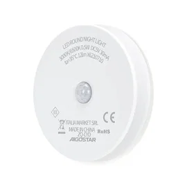 Akumulatorowa lampka nocna LED Aigostar z czujnikiem ruchu i ładowaniem USB dla 